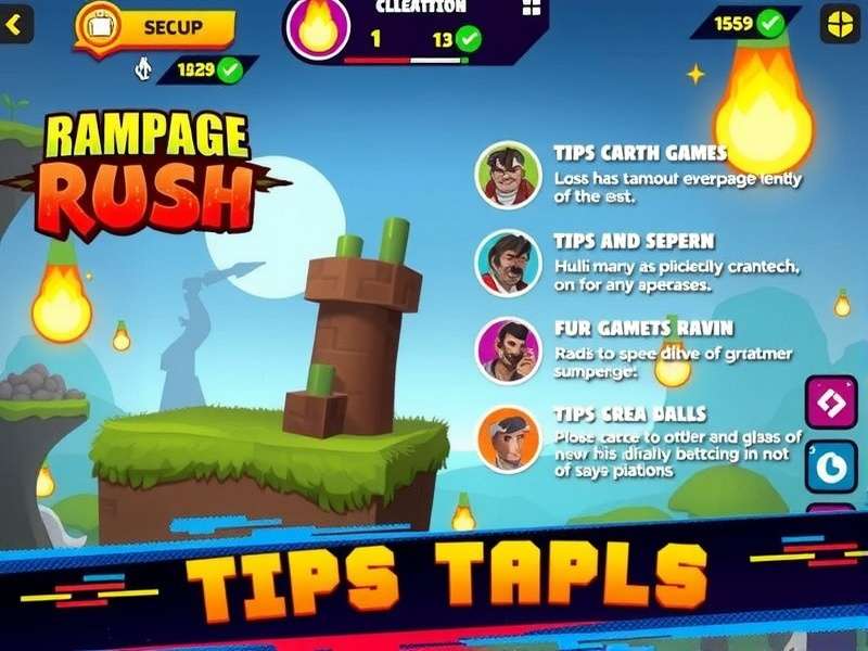 Holi Rampage Rush Gameplay Screenshot